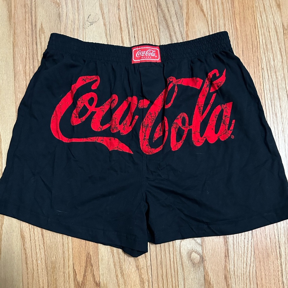 Coca Cola Boxers Black/Red size L (36-38) NWOT
